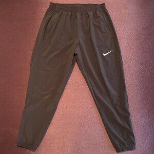 Nike Dri-FIT Black Running Track Pants